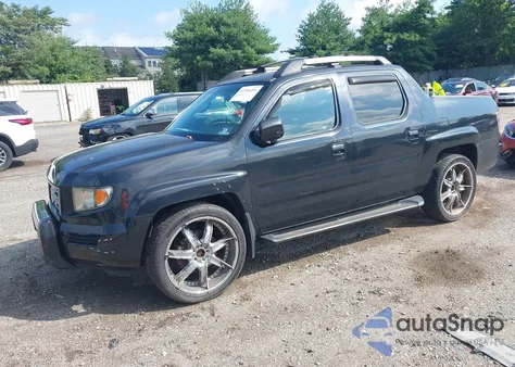 2008 Honda Ridgeline Rts из США, поврежденный, VIN 2HJYK164X8H501655